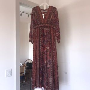 Anthropologie Maxi Dress